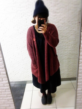 「Handmade（ハンドメイド）のアイテム（福袋/福箱）」を使った、ゆーき。とuni．さん（レディース・155cm）の秋コーディネート