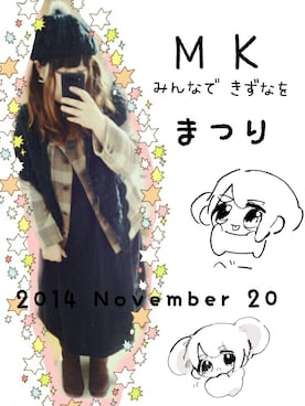 ゆーき。とuni．さんのコーディネート