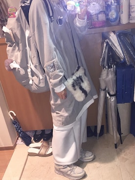 「chloma（クロマ）のアイテム」を使った、TA2YUKIさん（レディース・154cm）の春コーディネート