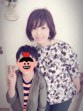 なごむさんの（GU | ジーユー）を使ったコーディネート