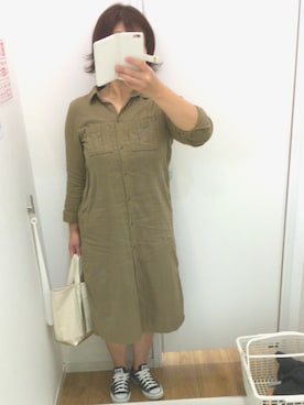 「IEDIT」｜なごむさん（レディース・163cm）の秋コーディネート