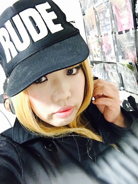 「RUDE GALLERY（ルードギャラリー）のアイテム」を使った、rei69696969さん（レディース・154cm）の秋コーディネート