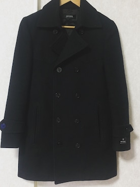 「RUDE GALLERY（ルードギャラリー）のアイテム（ピーコート）」を使った、rei69696969さん（レディース・154cm）の秋コーディネート