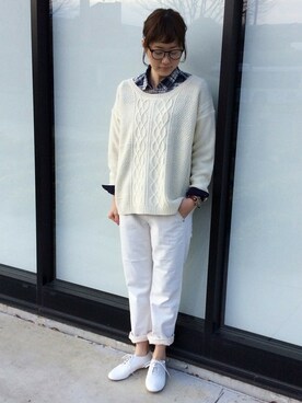 sakuさん（レディース・164cm）の冬コーディネート