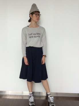 sakuさん（レディース・164cm）の冬コーディネート