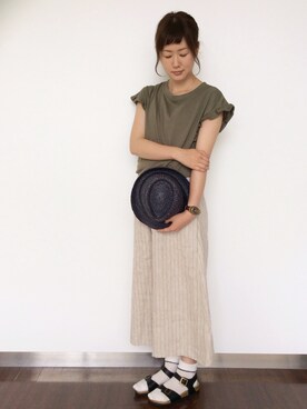 sakuさん（レディース・164cm）の夏コーディネート