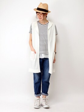 sakuさん（レディース・164cm）の春コーディネート