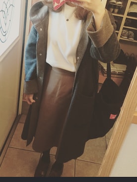 みこさん（レディース・155cm）の冬コーディネート