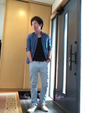 「imp.（インプ）のアイテム」を使った、Shota さん（メンズ・175cm）の春コーディネート