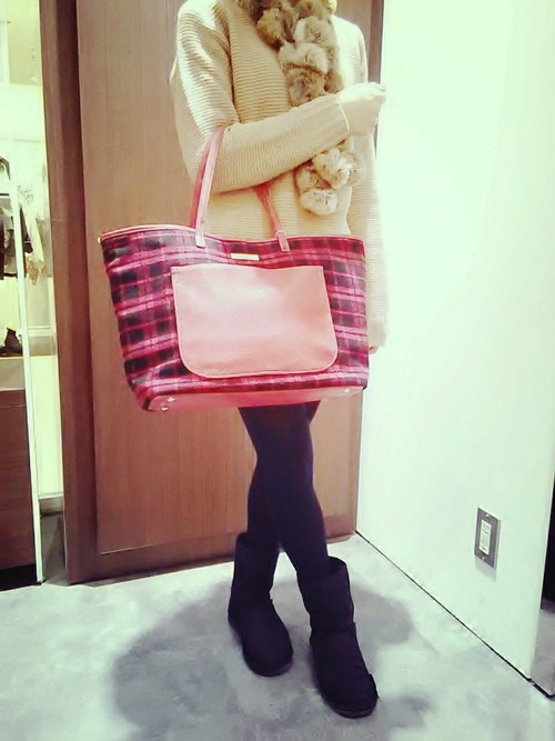 ジュエルナローズ名古屋パルコ店スタッフａ Jewelna Roseのトートバッグを使ったコーディネート Wear