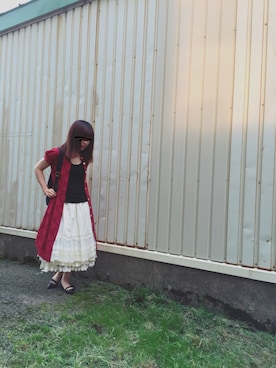 「Marc by Marc Jacobs（マークバイマークジェイコブス）のアイテム（パンプス）」を使った、かなもさん（レディース・159cm）の夏コーディネート