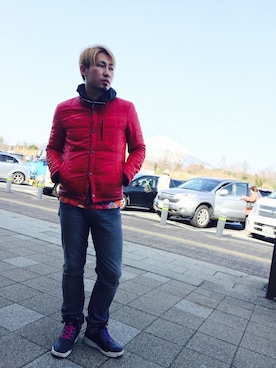 「MK MICHEL KLEIN（エムケーミッシェルクラン）のアイテム（ジャケット/アウター）」を使った、飛太@GrisVAGOさん（メンズ・175cm）の冬コーディネート