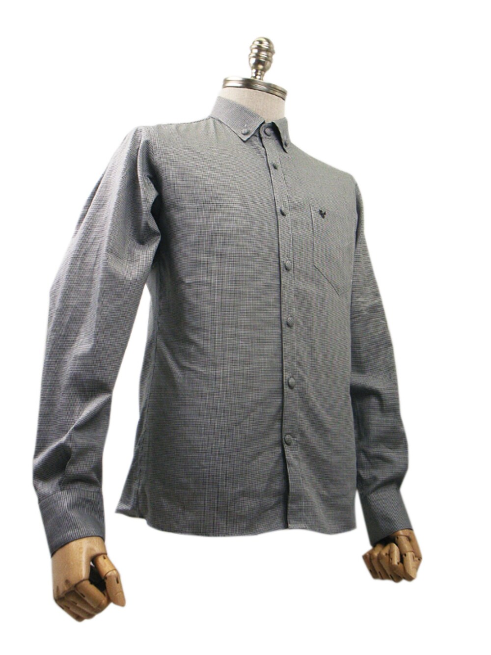 「Short Point B.D」｜「or GloryのShort Point B.D（シャツ/ブラウス、グレー系）」を使った、"OrGlory"ONLINEさん（メンズ・172cm）の冬コーディネートの1枚目の写真