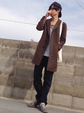 「rag & bone（ラグアンドボーン）のアイテム（バッグ）」を使った、yuさん（メンズ・177cm）の秋コーディネート