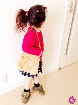 R♡さん(キッズ・100cm)の冬コーディネート