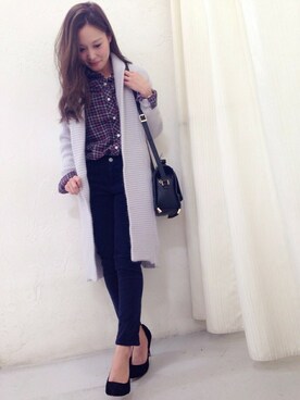 reyさん（レディース・147cm）の冬コーディネート