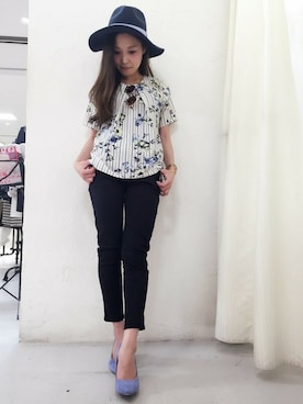 「DRWCYS（ドロシーズ）のアイテム（その他トップス）」を使った、reyさん（レディース・147cm）の冬コーディネート