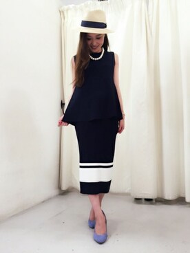 「DRWCYS（ドロシーズ）のアイテム（その他トップス）」を使った、reyさん（レディース・147cm）の春コーディネート