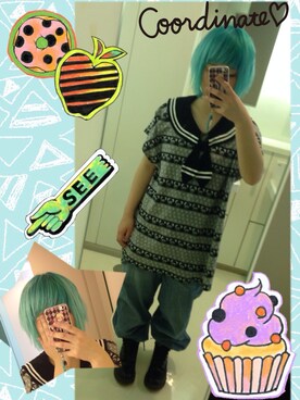 🍈もこ🍈さん(レディース・150cm)の夏コーディネート