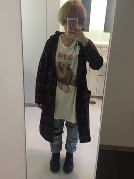 🍈もこ🍈さん(レディース・150cm)の春コーディネート