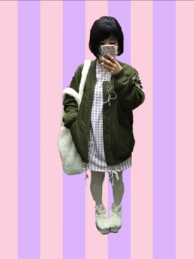 🍈もこ🍈さん（レディース・150cm）の秋コーディネート