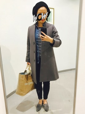 「URBAN RESEARCH DOORS WOMENS（アーバンリサーチ ドアーズ ウィメンズ）のアイテム（その他シューズ）」を使った、yu2.さん（レディース・161cm）の秋コーディネート