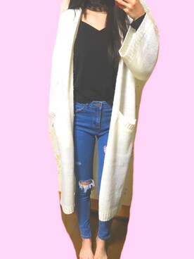「SPINNS（スピンズ）のアイテム（ステンカラーコート）」を使った、❤︎さん（レディース・161cm）の秋コーディネート