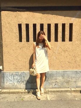 「Honey Salon（ハニーサロン）のアイテム」を使った、黒木 ナツミ🦋さん（レディース・162cm）の春コーディネート