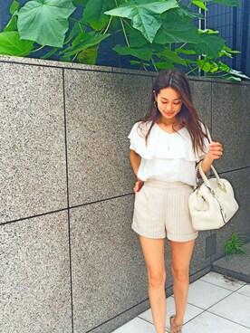 黒木 ナツミ🦋さん（レディース・162cm）の春コーディネート