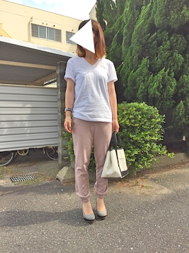 「運動会コーデ」｜「アイテム（腕時計）」を使った、kumiさん（レディース・157cm）の夏コーディネート