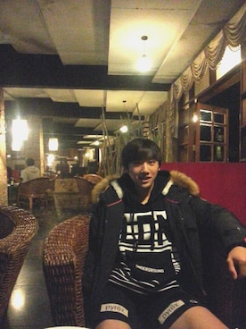 「PYREX（パイレックス）のアイテム」を使った、yjsさん（メンズ・173cm）の春コーディネート