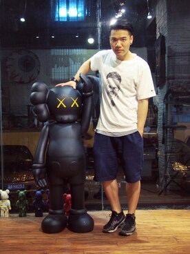 彭傑文さんのコーディネート