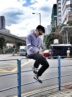 彭傑文さんのコーディネート