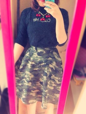 ぽんゆずさん（レディース・164cm）の春コーディネート