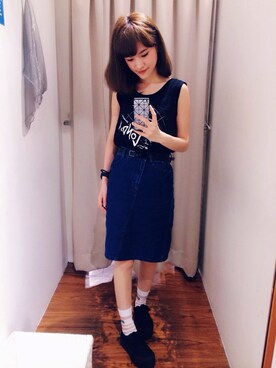 Apo Weiさん（レディース・158cm）の夏コーディネート