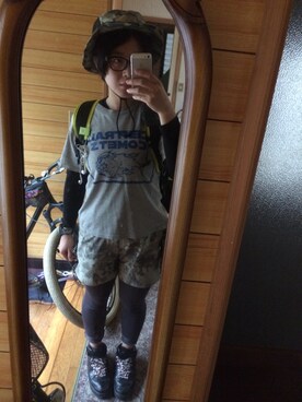 「雨の日」｜「アイテム（財布/小物）」を使った、ossan さん（レディース・165cm）の夏コーディネート