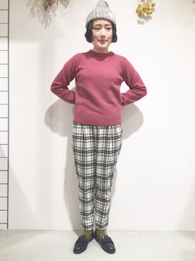 otnさん（レディース・160cm）の冬コーディネート