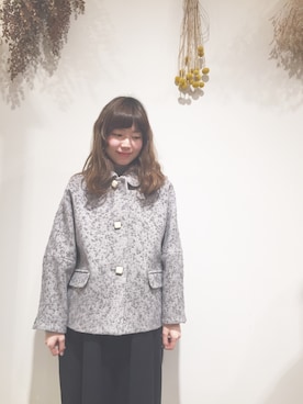 「nesessaire（ネセセア）のアイテム」を使った、otnさん（レディース・160cm）の冬コーディネート