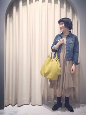 「Diego Bellini（ディエゴベリーニ）のアイテム」を使った、otnさん（レディース・160cm）の春コーディネート