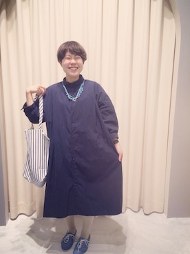 「アイテム（ワンピース/ドレス）」を使った、otnさん（レディース・145cm）の春コーディネート