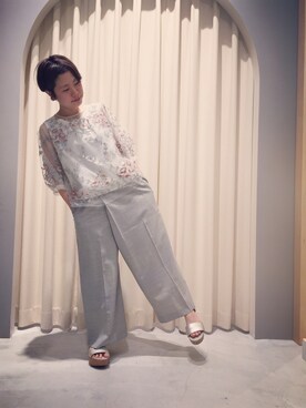 「nesessaire（ネセセア）のアイテム」を使った、otnさん（レディース・160cm）の春コーディネート