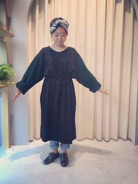 「sneeuw（スニュウ）のアイテム」を使った、otnさん（レディース・160cm）の夏コーディネート