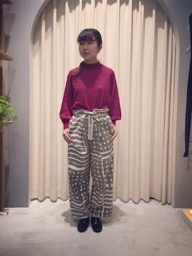 「iki（イキ）のアイテム」を使った、otnさん（レディース・160cm）の秋コーディネート