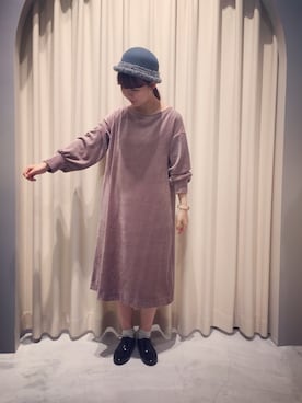 「iki（イキ）のアイテム」を使った、otnさん（レディース・160cm）の秋コーディネート