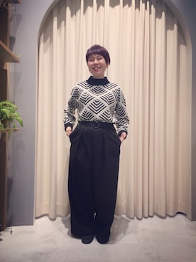 「iki（イキ）のアイテム」を使った、otnさん（レディース・160cm）の秋コーディネート