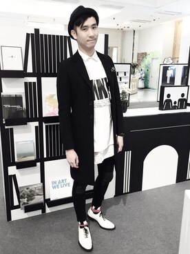 「hat」｜Jeffreyさん（メンズ・178cm）の春コーディネート