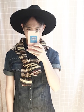「hat」｜Jeffreyさん（メンズ・178cm）の春コーディネート