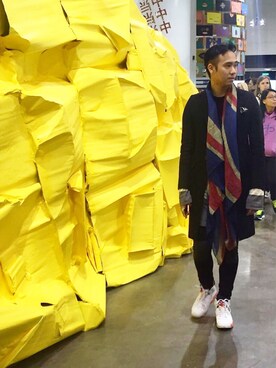 「STYLE」｜「アイテム（カバーオール）」を使った、Jeffreyさん（メンズ・178cm）の春コーディネート