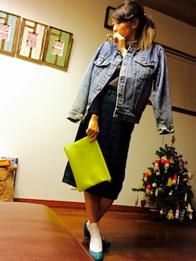 「EBELE MOTION（エベルモーション）のアイテム」を使った、manaさん（レディース・164cm）の秋コーディネート