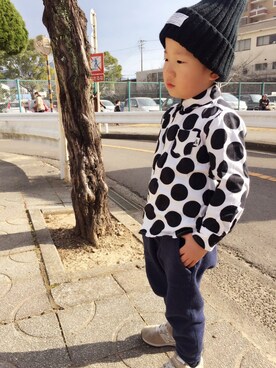 Bambiさん（キッズ・110cm）の冬コーディネート